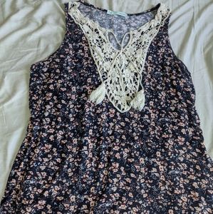 Floral Maurices tank top